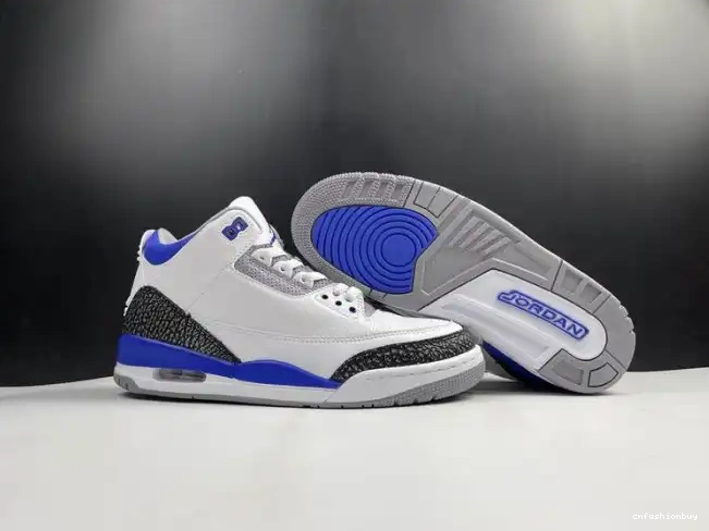CT8532-145 Air Jordan Blue 3 Racer 0521